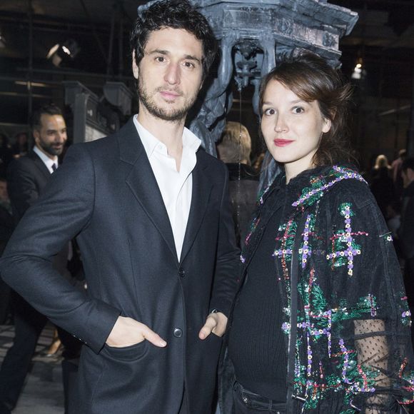 Anaïs Demoustier et Jérémie Elkaïm lors de la présentation de la collection Chanel Métiers d'Art Paris-Rome aux studios Cinecitta à Rome, le 1er décembre 2015.

© Olivier Borde/Bestimage