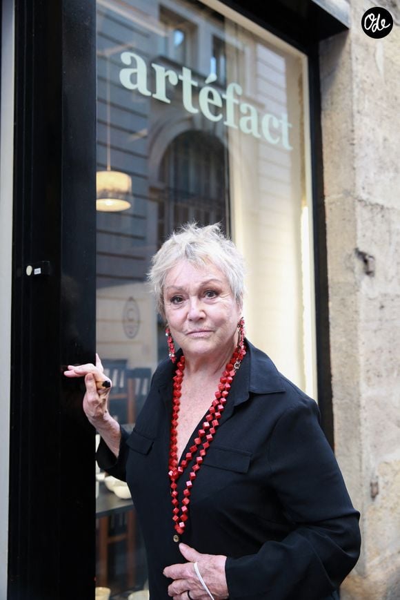 Exclusif - Mylène Demongeot - Lancement de l'album "SulaMadiana" chez Artéfact à Paris le 8 septembre 2020. Stephane Mulys / Bestimage