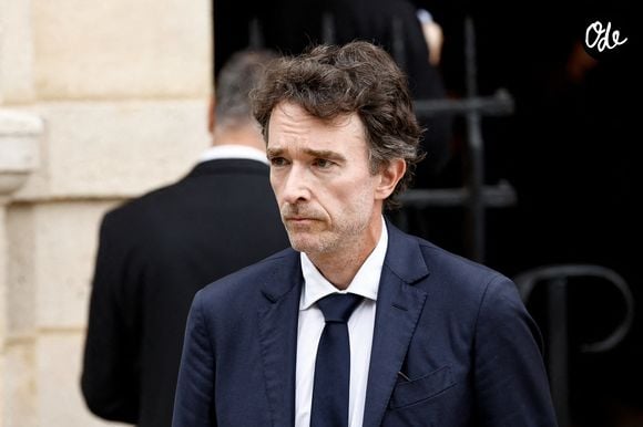 Antoine Arnault - Sorties des obsèques de Nicolas Altmayer en l'église Saint-Germain-des-Prés à Paris le 31 aout 2026. © Dominique Jacovides-Cyril Moreau/Bestimage