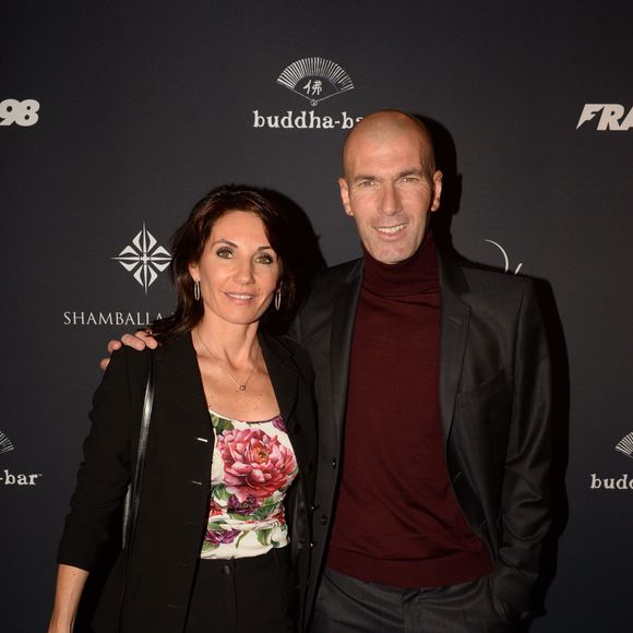 Zinedine Zidane et sa femme Véronique - A l'occasion des 20 ans de la victoire de l'équipe de France, les bleus 98 se sont rendus à un dîner organisé au Buddha Bar avec tous les joueurs et leur famille le 11 juin 2018. © Rachid Bellak/Bestimage