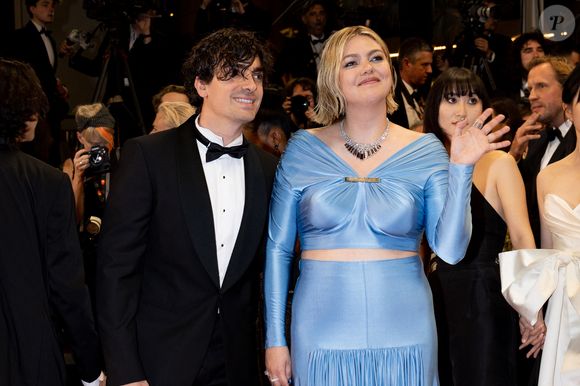 Florian Rossi et sa compagne Louane Emera - Montée des marches du film " The Idol " lors du 76ème Festival International du Film de Cannes, au Palais des Festivals à Cannes. Le 22 mai 2023
© Olivier Borde / Bestimage