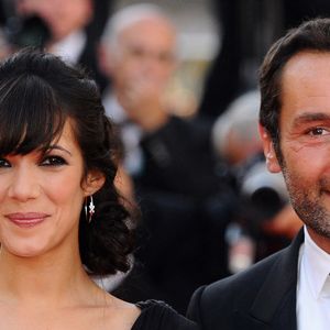 ABACAPRESS.COM - Melanie Doutey et Gilles Lellouche assistent à la Première de "The Artist" au Palais des Festivals lors du 64ème Festival de Cannes.