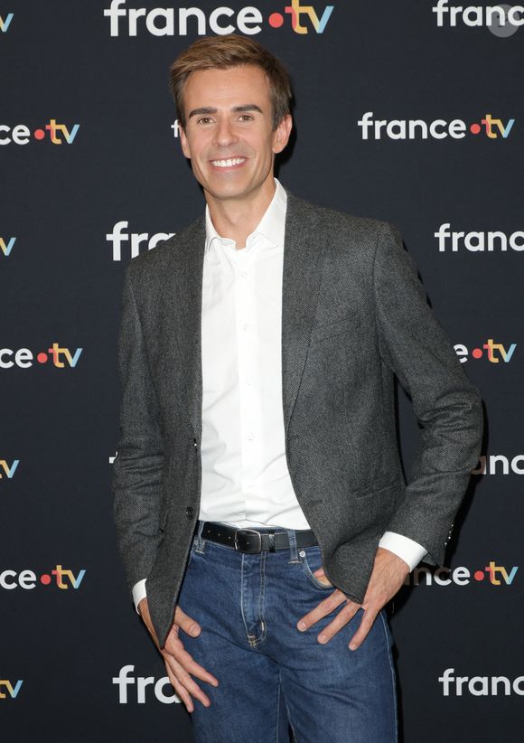 Jean-Baptiste Marteau - Conférence de presse du Téléthon 2024 (29-30 novembre 2024) à Paris, le 24 octobre 2024.
© Coadic Guirec / Bestimage