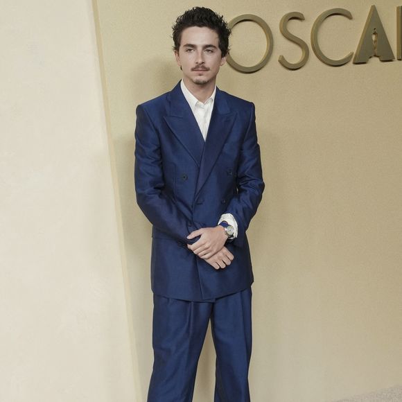 Timothée Chalamet au 98ème déjeuner des nominés aux Oscars qui s'est tenu au Beverly Hilton à Beverly Hills, CA, le mardi 10 février 2026. Photo par Sthanlee B. Mirador/SPUS/ABACAPRESS.COM