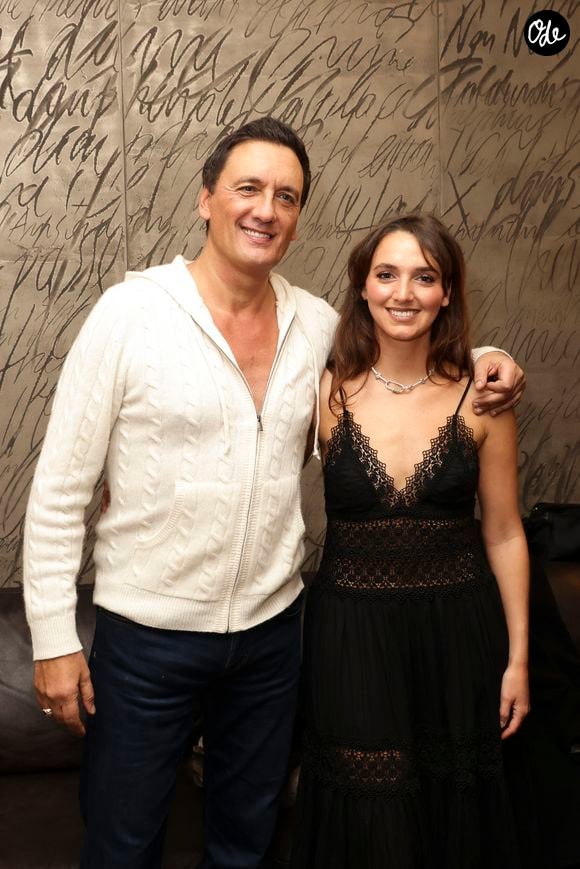 Dany Brillant, et sa fille Leah - Célébrités au concert de Dany Brillant à l’Olympia à Paris le 15 février 2026. © Jack Tribeca/Bestimage