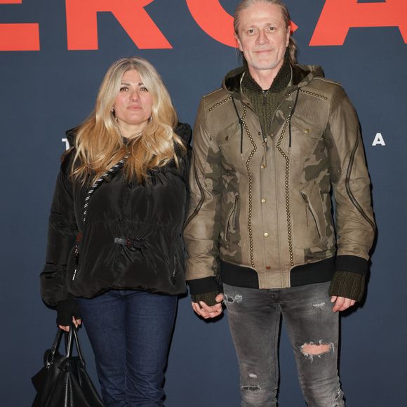 Emmanuel Petit et sa compagne Asma - Première du film "Mercato" au cinéma "Le Grand Rex" à Paris, le 17 février 2025.
© Guirec Coadic/Bestimage