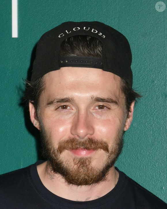 brooklyn beckham arrive à la soirée cocktail Glenfiddich X Aston Martin Formula One Team Limited Edition 16-Year-Old Whisky qui s'est tenue au Moonlight Studios à Soho à New York City, NY, USA le 24 septembre 2025. Photo by Splasher/SplashNews/ABACAPRESS.COM