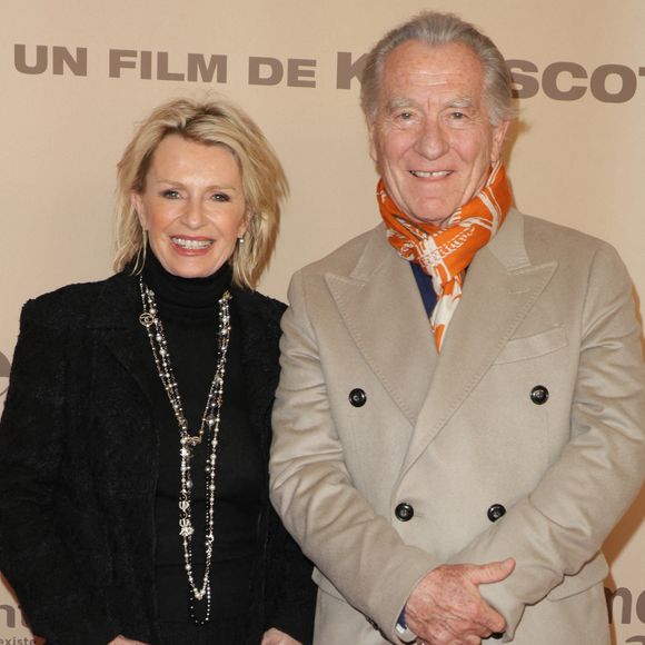 Sophie Davant et son compagnon William Leymergie - Avant-première du film "Ma Mère, Dieu et Sylvie Vartan" au cinéma Pathé Palace à Paris le 17 mars 2025. © Coadic Guirec/Bestimage