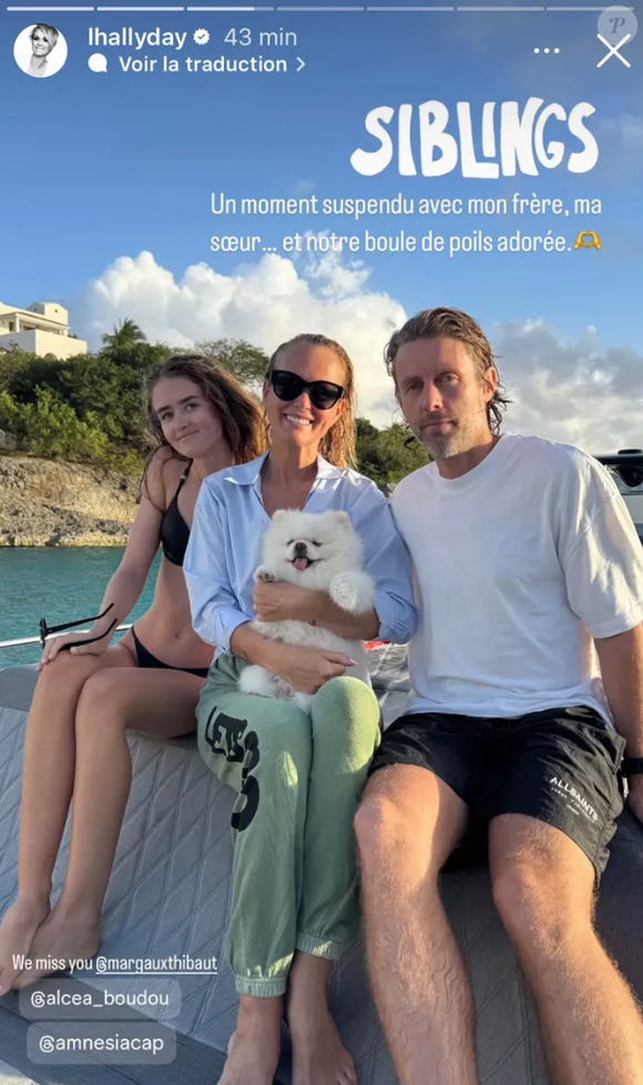 André Boudou, le patriarche, a eu Laeticia et Grégory d'une première union. Sa petite dernière, Alcéa, c'est avec Adeline Lanneluc-Sanson qu'il l'a conçue. Elle est née il y a 17 ans de cela. 

Laeticia et Alcea Boudou © Instagram Laeticia Hallyday