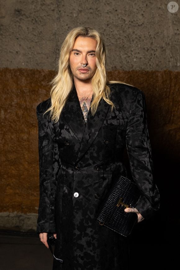 Bill Kaulitz au défilé "Louis Gabriel Nouchi" Collection Prêt-à-Porter Mode Masculine Automne / Hiver 2026-2027 lors de la Fashion Week de Paris (PFW), le 23 Janvier 2026.
© Jeremy MELLOUL / Bestimage