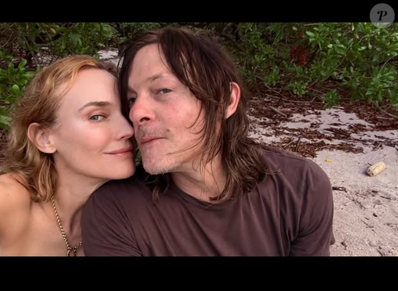 Diane Kruger et Norman Reedus sur Instagram.