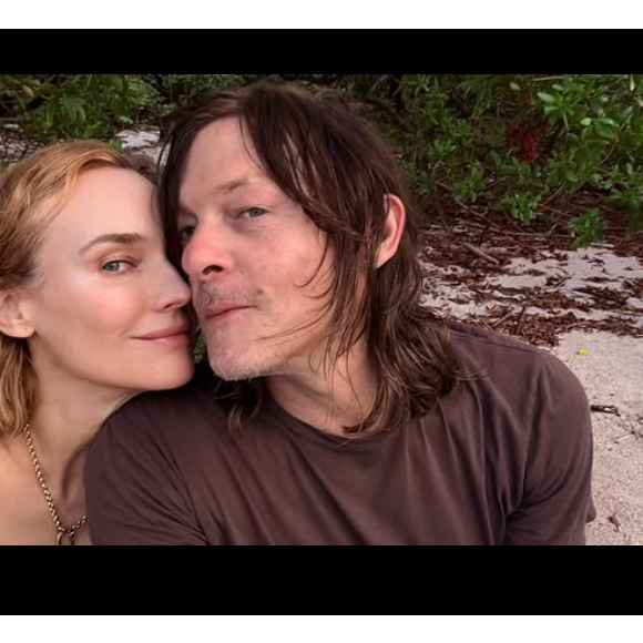 Diane Kruger et Norman Reedus sur Instagram.