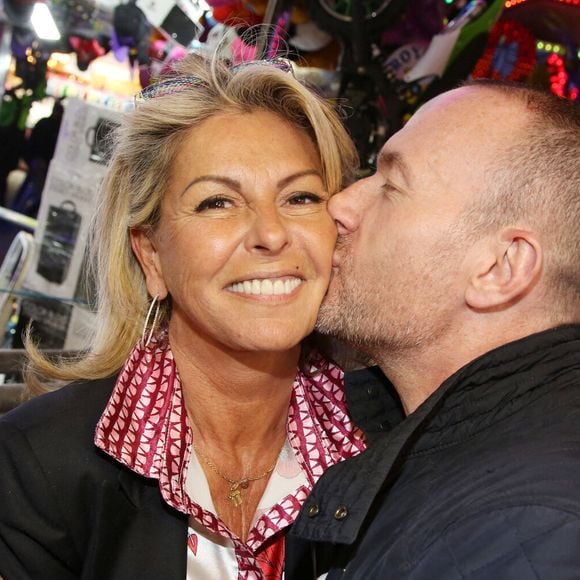 Caroline Margeridon et Pascal Soetens assistant à l'ouverture de la fête foraine annuelle 2019 de la Foire du Trone, à Paris, en France, le 05 avril 2019. Photo by Jerome Domine/ABACAPRESS.COM