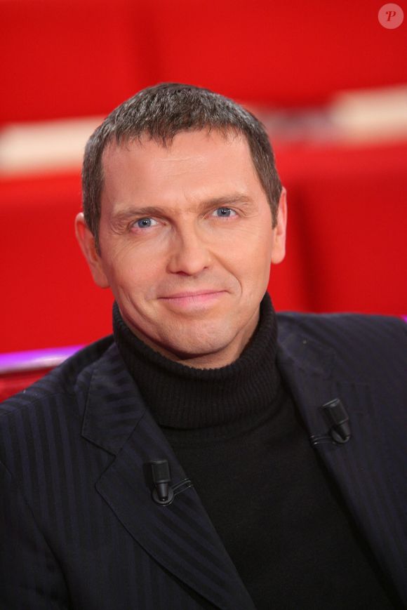 Thomas Hugues lors de l'enregistrement de l'émission Vivement Dimanche a Paris, France, le 9 janvier 2008. Photo Max Colin/ABACAPRESS.COM