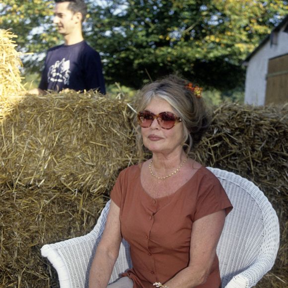 Peu proche de sa famille, elle était arrière-grand-mère de son vivant. 

Exclusif - Brigitte Bardot - Rdv Photos au refuge de la mare Aurou. Photo par APS-Medias/ABACAPRESS.COM