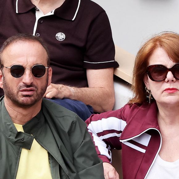 Michel Ferracci dans les tribunes lors des Internationaux de France de Tennis de Roland Garros, le 1er juin 2026.

Photo : Dominique Jacovides / Bestimage