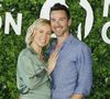 Une idylle qui avait débuté en 2016
Emmanuelle Berne (enceinte) et Chris Buncombe au photocall de la série "Danse avec les stars" lors du 62ème Festival de Télévision de Monte-Carlo, à Monaco, le 18 juin 2023. © Denis Guignebourg/BestImage