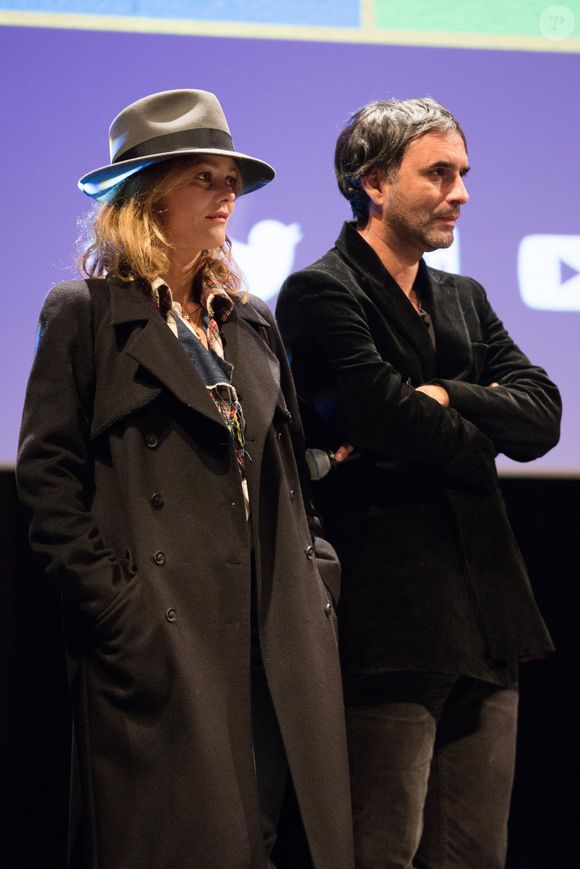 Samuel Benchetrit et sa compagne Vanessa Paradis assistent à la projection du film "Chien" lors du 32ème Festival International du Film Francophone de Namur, Belgique, le 4 octobre 2017. © Alain Rolland/ImageBuzz/Bestimage