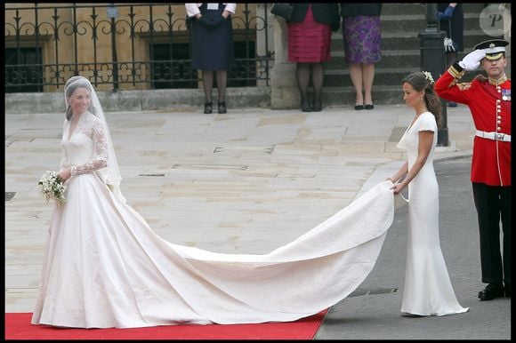 Pippa Middleton au mariage de Kate le 29 avril 2011