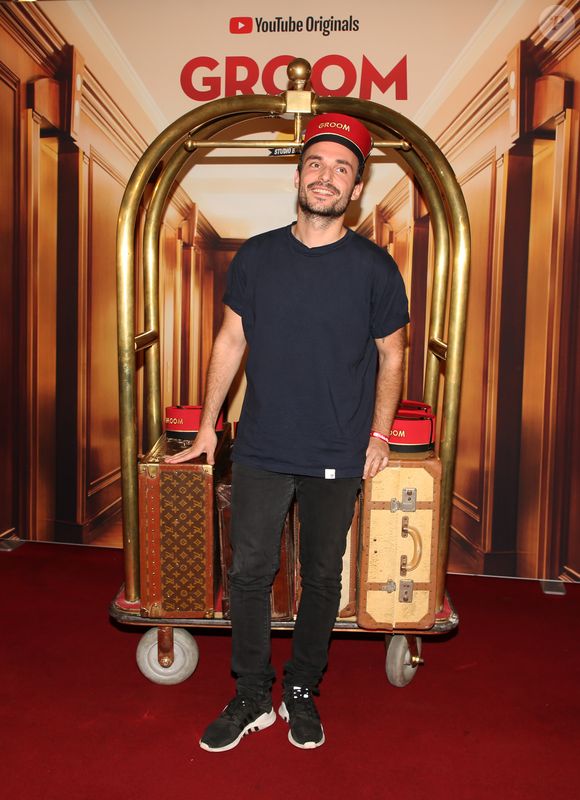 Jérôme Niel de la série "Groom" - Avant-première des séries YouTube Originals: "Les Emmerdeurs" et "Groom"' au Grand Rex à Paris, France, le 18 septembre 2018. © Denis Guignebourg/Bestimage