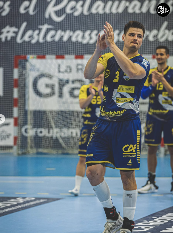 Le handballeur professionnel Geoffroy Carabasse. 

Jade Pradin va épouser son compagnon, le handballeur professionnel Geoffroy Carabasse