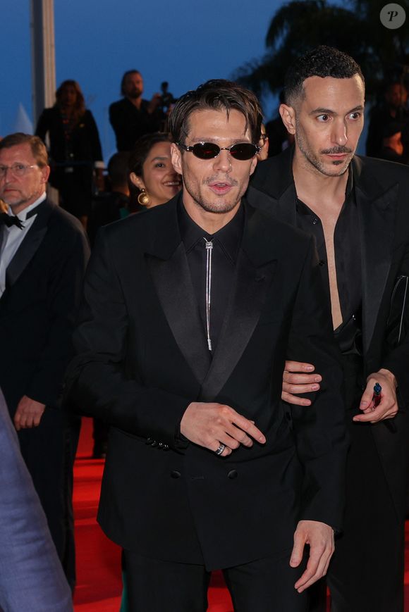 François Civil - Descente des marches du film " Garance " lors du 79ème Festival International du Film de Cannes, le 17 mai 2026. © Jacovides-Moreau / Bestimage
|J - Descente des marches du film " Garance " lors du 79ème Festival International du Film de Cannes