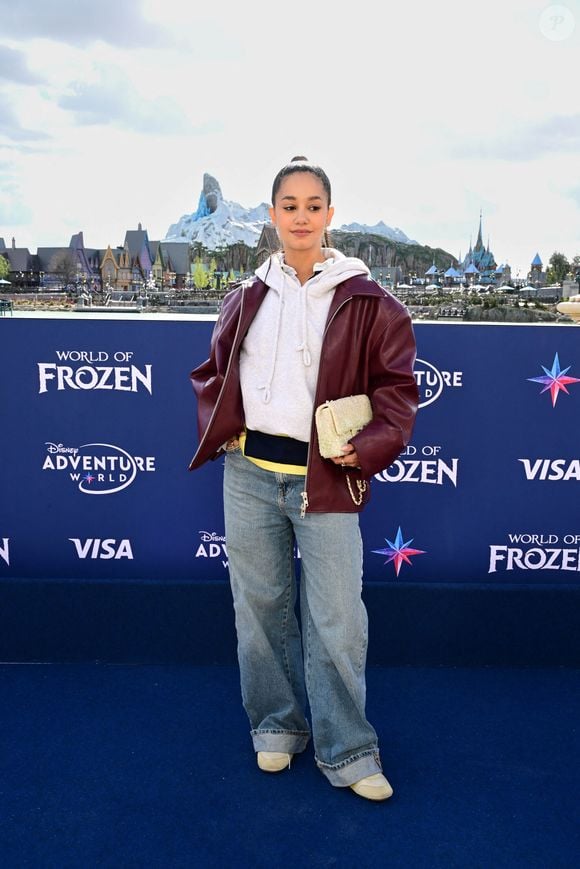 Lena Mahfouf (Lena Situations) - Inauguration du village de la Reine des Neiges sur le site de Disneyland Paris à Marne-la-Vallée le 28 mars 2026. © Disneyland Paris via Bestimage