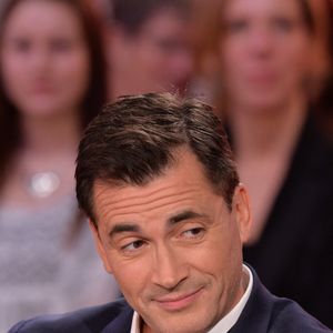 Olivier Minne lors de l'enregistrement de Vivement Dimanche, Paris, France, le 15 décembre 2015. ©Colin Max/ABACA