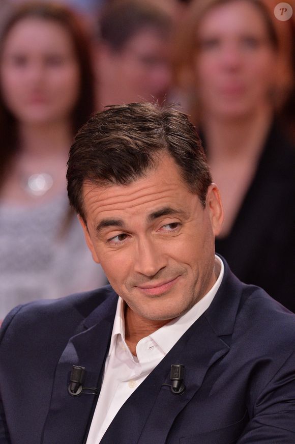 Olivier Minne lors de l'enregistrement de Vivement Dimanche, Paris, France, le 15 décembre 2015. ©Colin Max/ABACA