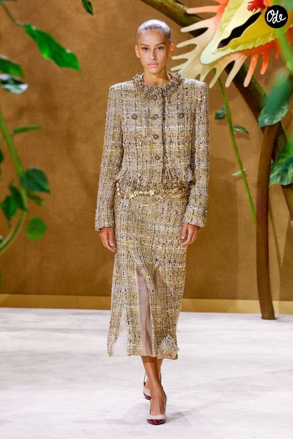 Défilé de mode Chanel Collection Haute Couture Automne/Hiver 2026-2027 lors de la Fashion Week de Paris (PFW) au Grand Palais, à Paris, France, le 7 juillet 2026. © Bestimage