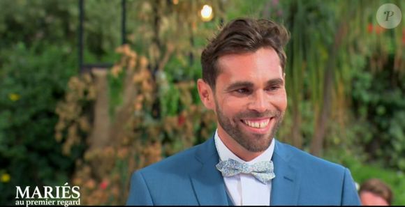 Jauffrey lors du mariage dans "Mariés au premier regard 2022", le 16 mai, sur M6.

Photo : M6
