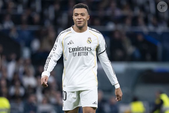Kylian Mbappé du Real Madrid CF lors du match de la 7ème journée de la Ligue des Champions 2025/2026. 20 janvier 2026.  © PsnewZ/Bestimage