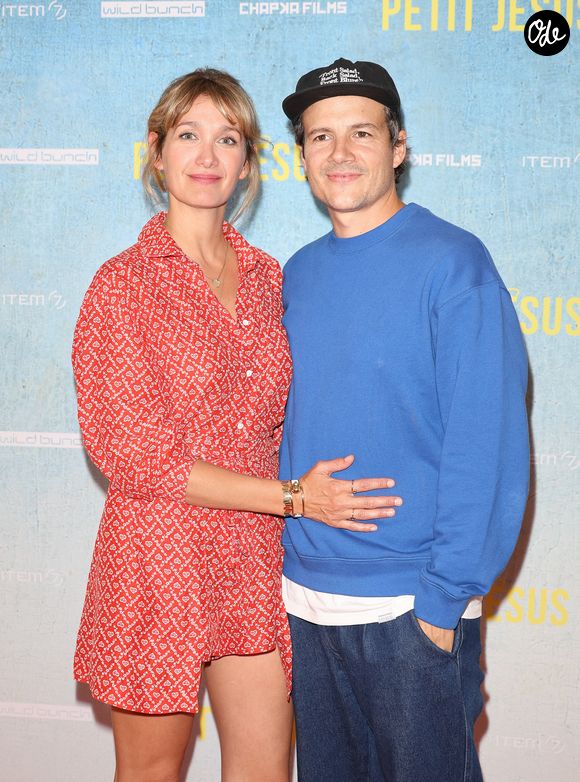Caroline Anglade et son compagnon Nicolas Moreau - Avant-première du film "Petit Jésus" au cinéma Pathé Beaugrenelle à Paris le 3 juillet 2023. © Coadic Guirec/Bestimage