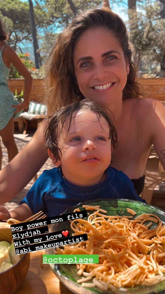 Aujourd’hui, le cuisinier semble plus épanoui que jamais auprès de sa famille recomposée.

Abi, compagne de Norbert Tarayre, et leur fils de 2 ans Elydjah. Capture Instagram