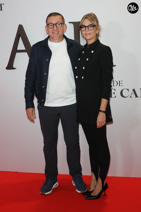 Dany Boon et sa compagne Clara Vello au photocall de la première du film "Karma" au cinéma Pathé Palace à Paris le 13 octobre 2026. 

© Coadic Guirec / Bestimage