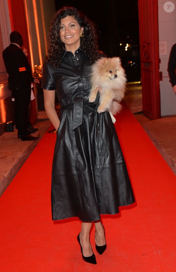 Nawell Madani (humoriste) lors de la soirée de lancement de la collection capsule "I'm not a rapper" de la marque Elevenparis (Eleven Paris) à Paris, France, le 11 avril 2019. © Veeren/Bestimage