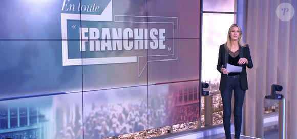 Amélie Carrouër, présentatrice sur LCI.