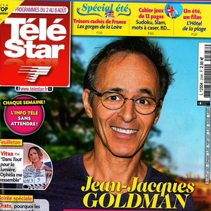 Couverture du numéro du 26 juillet 2025 de "Télé Star"