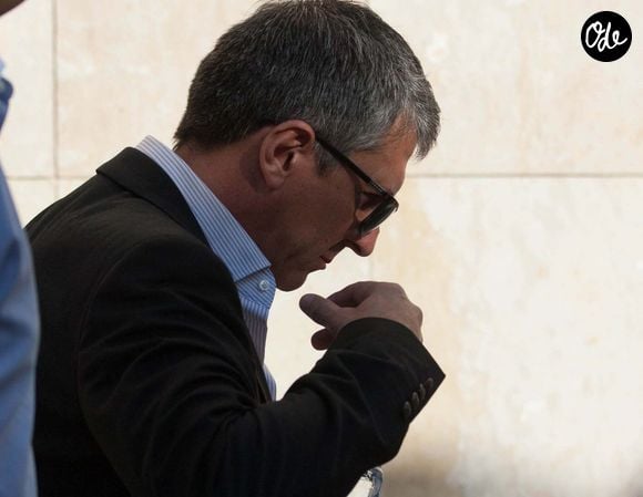 Jorge Horacio Messi, le père de Lionel Messi, arrive au tribunal de Gava pour comparaître dans le cadre d'une affaire de fraude fiscale, à Gava, près de Barcelone, en Espagne, le 27 septembre 2013. Photo : Look Press Agency/ABACAPRESS.COM
