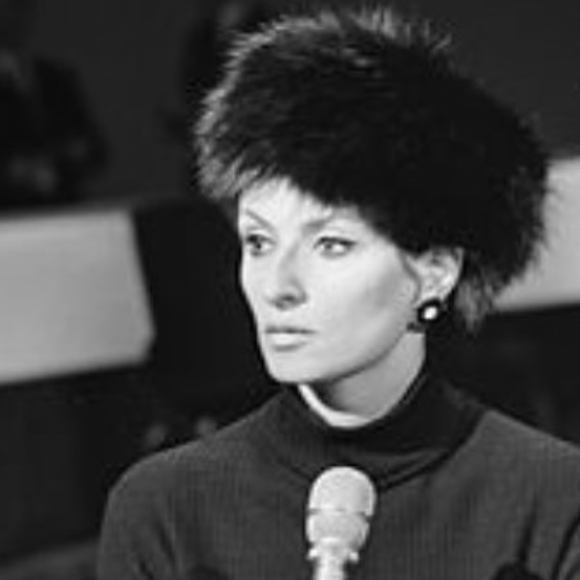 Barbara, Monique Serf, interprète du titre "L'aigle noir" morte le 24 novembre 1997.@Bestimage