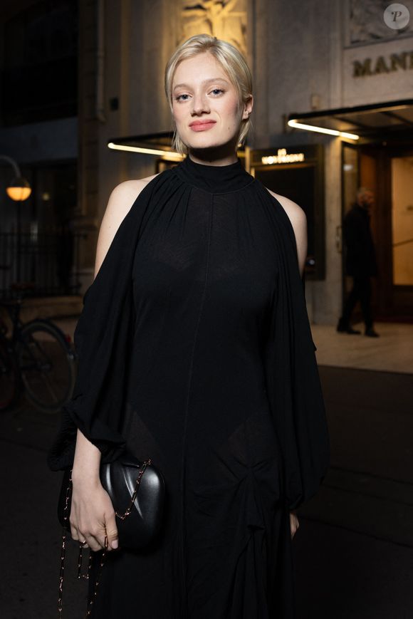 Exclusif - Nadia Tereszkiewicz au dîner du Cinéma du Madame Figaro au restaurant "Gigi" à Paris le 31 mars 2026. 

© Julien Sarkissian/Bestimage