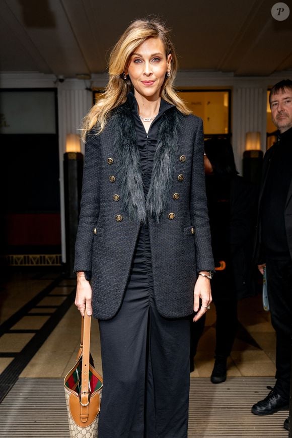 Ophélie Meunier - Arrivées au défilé Stéphane Rolland salle Pleyel Collection Haute Couture Printemps/Eté 2025 lors de la Fashion Week de Paris (PFW), France, le 28 janvier 2025. © Pierre Perusseau/Bestimage