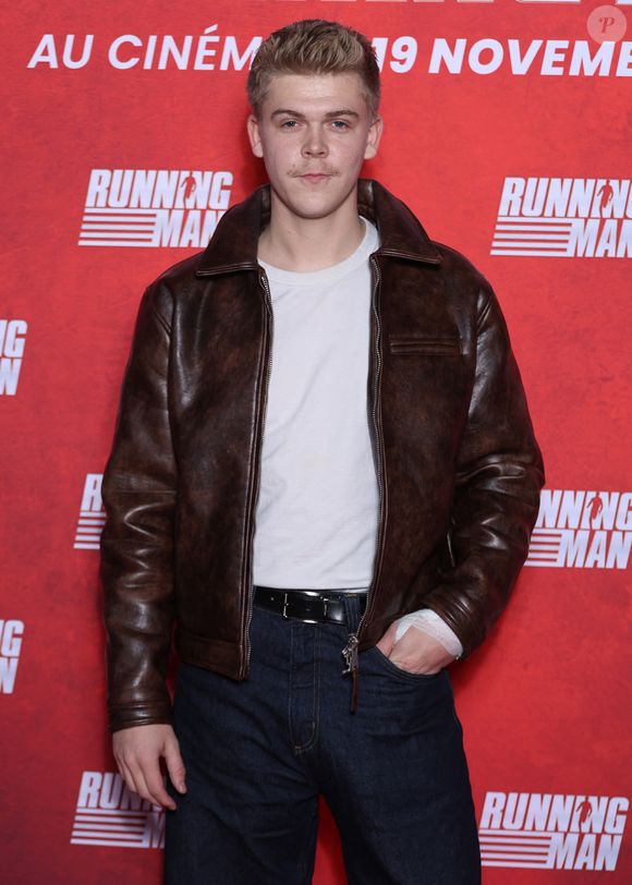 Charles Dore (Star Academy 2024) lors de la première de Running Man au cinéma UGC Ciné Cité Bercy à Paris le 3 novembre 2025.

© Denis Guignebourg / Bestimage