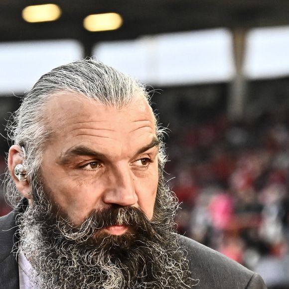 Sebastien Chabal - Toulouse contre le Stade Francais (49-18) lors de la 23ème Journée du TOP14 à Toulouse le 12 mai 2024. 

Photo : Thierry Breton / Panoramic / Bestimage