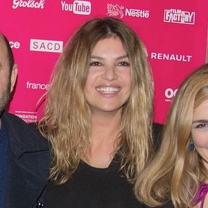 Kad Merad, Isabelle Funaro et Julie Gayet - La 11ème édition du Festival Paris Courts Devant (Festival International de Courts Métrages) au Cinéma des Cinéastes à Paris, le 10 décembre 2015. © Guirec Coadic/Bestimage