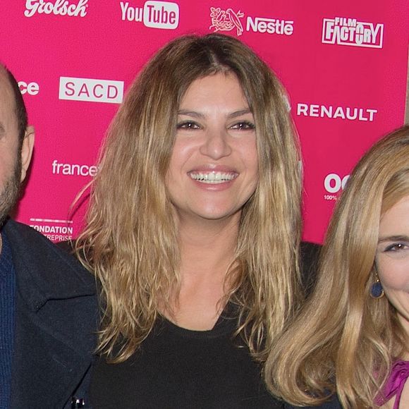 Kad Merad, Isabelle Funaro et Julie Gayet - La 11ème édition du Festival Paris Courts Devant (Festival International de Courts Métrages) au Cinéma des Cinéastes à Paris, le 10 décembre 2015. © Guirec Coadic/Bestimage