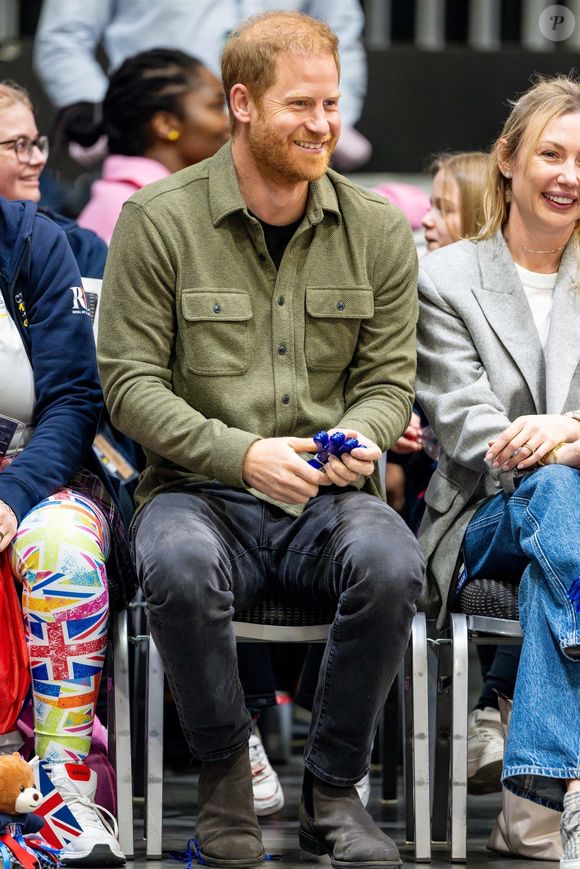 Le prince Harry, duc de Sussex, lors des "Invictus Games Vancouver Whistler 2025" à Vancouver, le 15 février 2025. Backgrid UK/ Bestimage