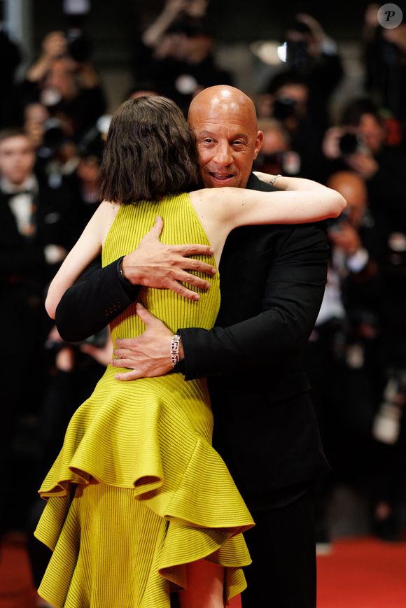 Meadow Walker, Vin Diesel - Montée des marches du film " The Fast and the Furious " lors du 79ème Festival International du Film de Cannes, le 13 mai 2026. © Jacovides-Moreau / Bestimage