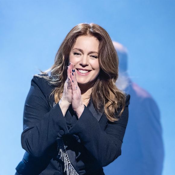 Isabelle Boulay en concert au Grand Rex à Paris pour son show "D'Amériques et de France" le 8 mars 2024.

© Cyril Moreau / Bestimage
