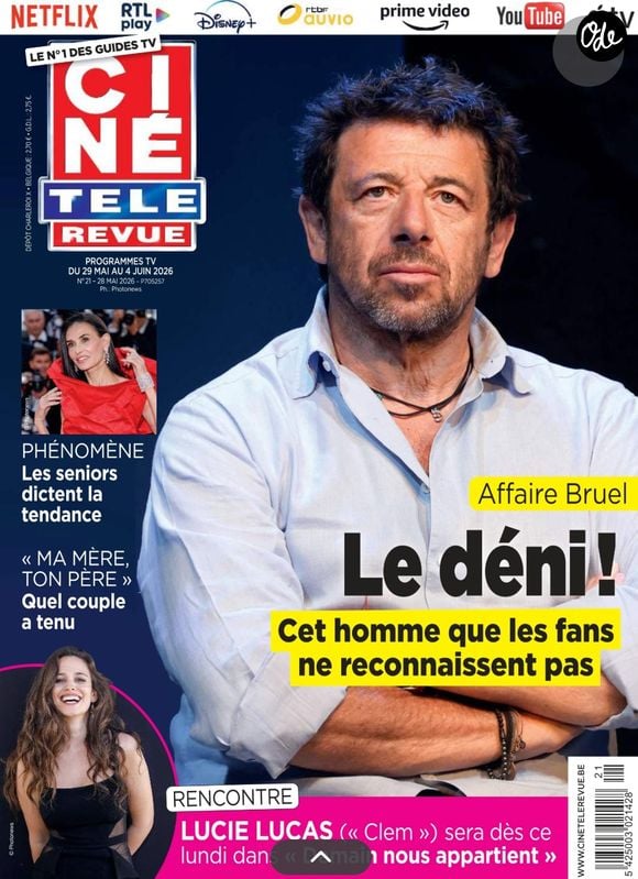 Couverture de "Ciné Télé Revue", mai-juin 2026. Copyright : DR.